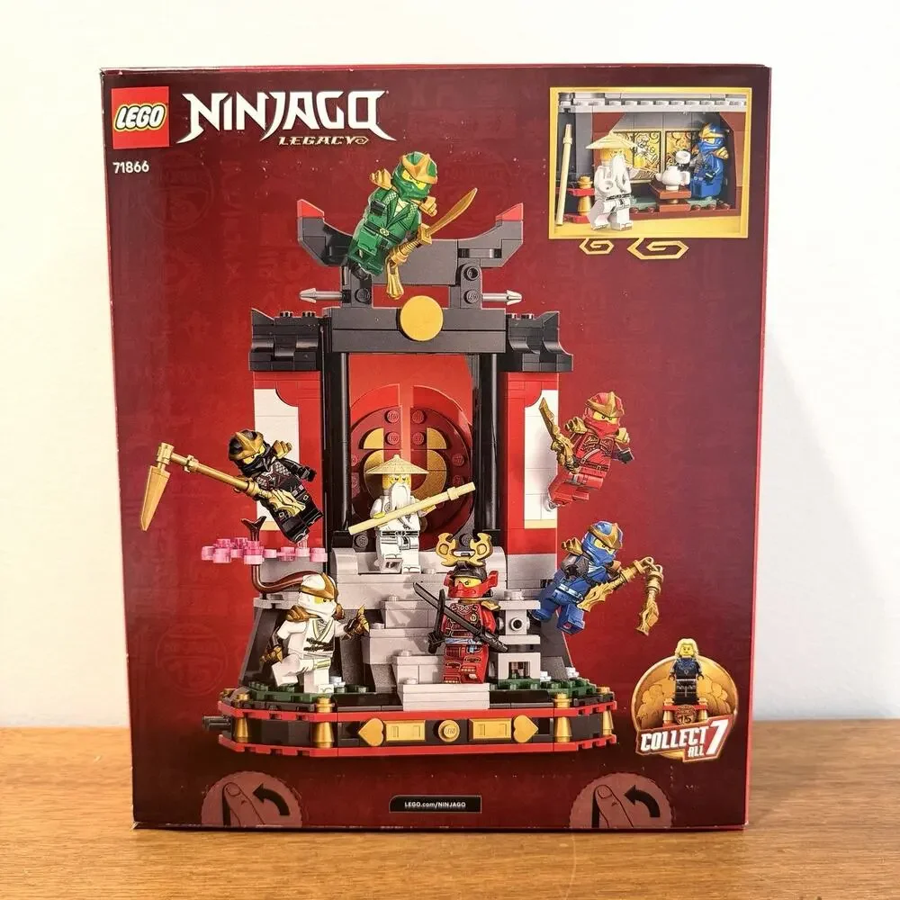 LEGO 71866 NINJAGO Legacy Ninja Character Display Set Limited Edition New Sealed